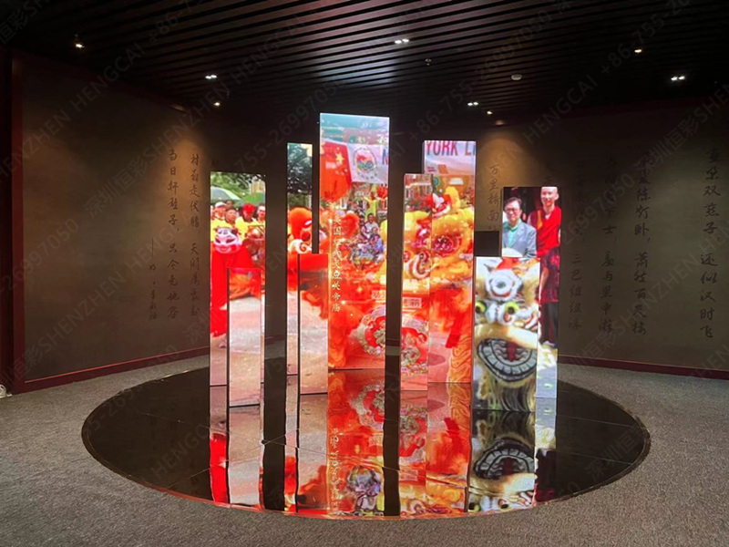 運城天下關(guān)公廟，LED顯示屏項目