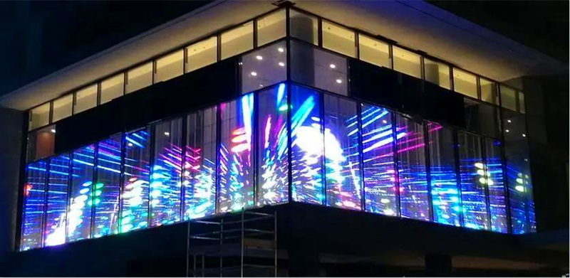 LED透明屏種類怎么劃分？